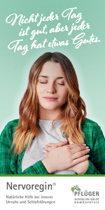 Broschüre "Nervoregin® - Nicht jeder Tag ist gut, aber jeder Tag hat etwas Gutes!"