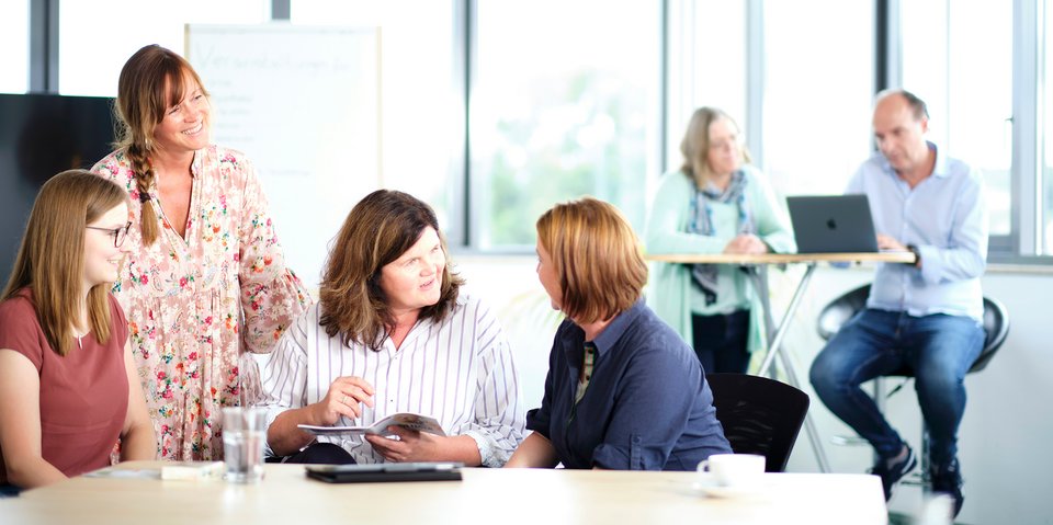 Mitarbeiter bei Pflüger