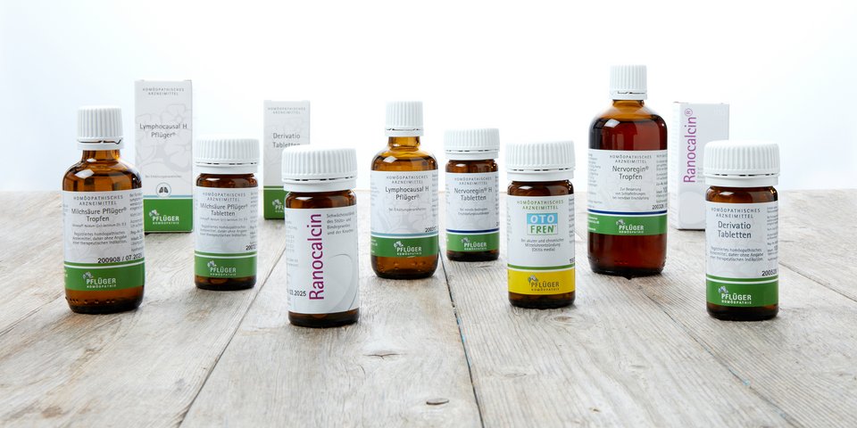 Pflüger Produkte Homöopathie